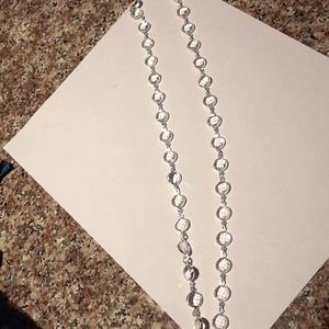 Ice crystal necklace